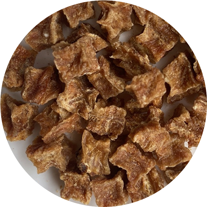 【定期購入】丹波鶏胸肉キューブ(レバーミックス) 20g/袋